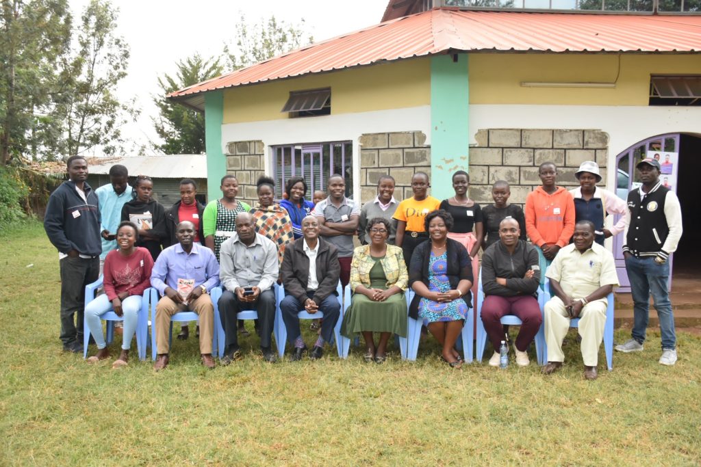 cross section of participants and faciltators